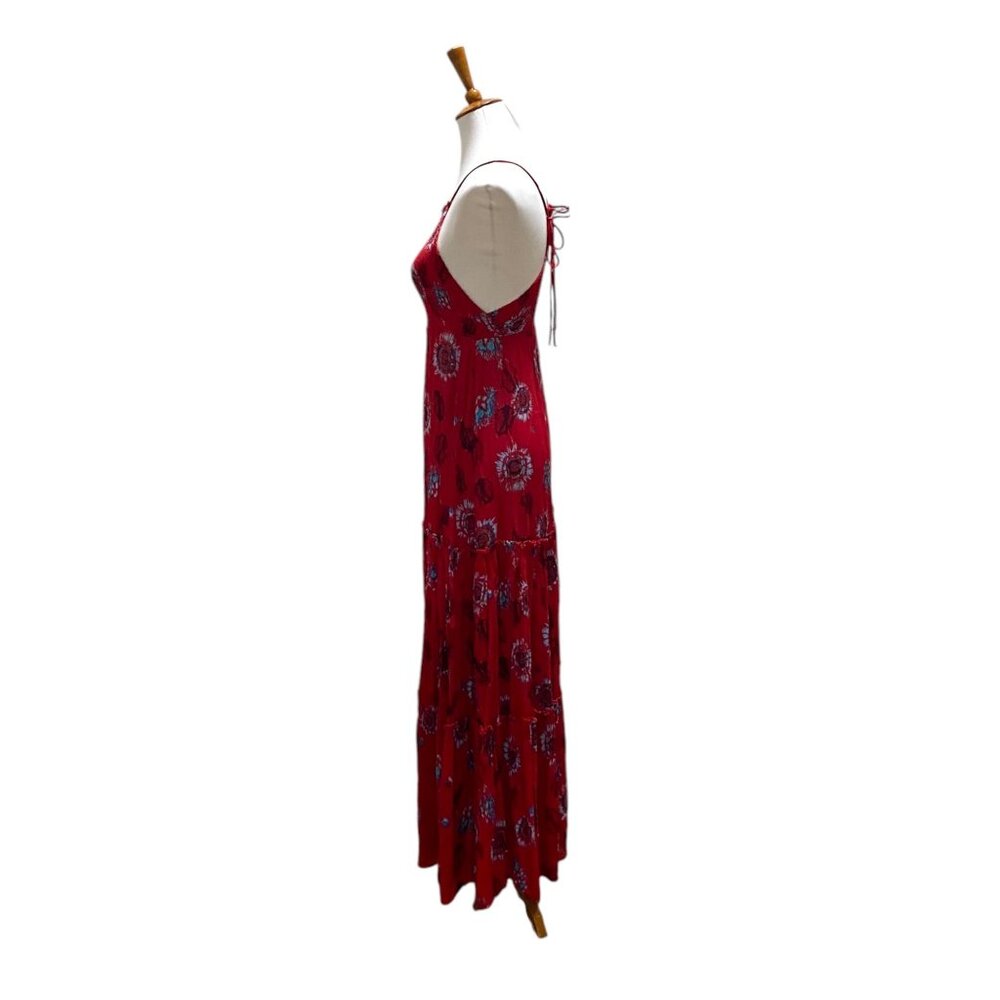 Free People Intimately Garden Party Maxi Dress Red Size XS - Picture 10 of 13